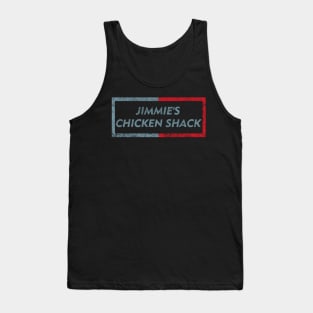 Jimmies Chicken Shack Distressed Tank Top